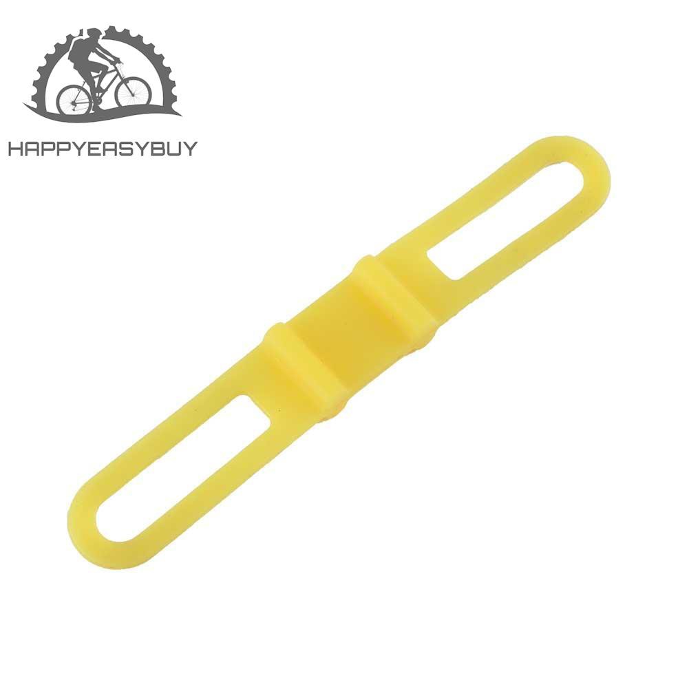 Dây Silicone Đàn Hồi Buộc Đèn Pin Cho Xe Đạp Leo Núi