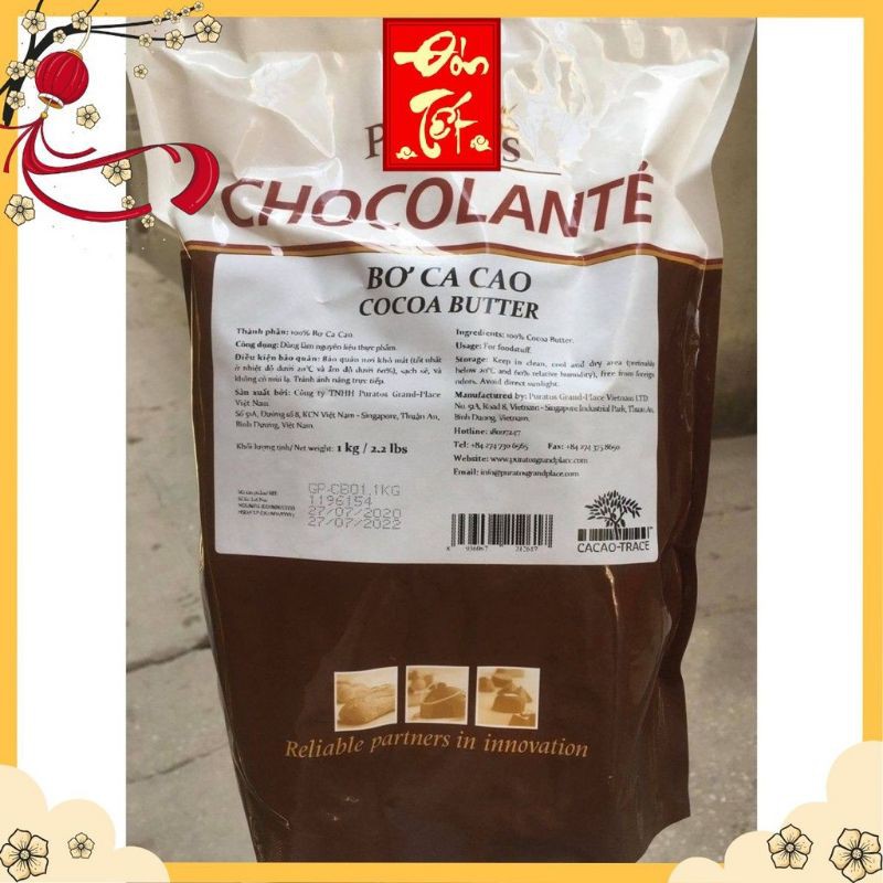 Bơ Cacao 100gr Bake Group
