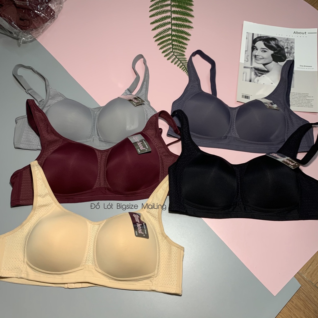 Áo ngực Thái Lan không gọng, không có mút Sister hood #1840 - angel.bra