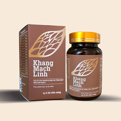 Khang Mạch Linh hỗ trợ điều trị viêm tắc tĩnh mạch, viêm mao mạch dị ứng, viêm mao mạch hoại tử, suy giãn tĩnh mạch