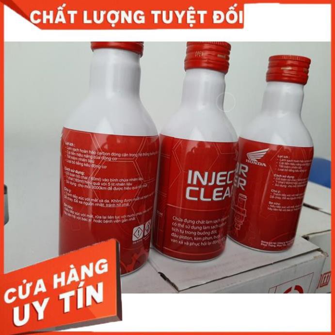 [ GIÁ ƯU ĐÃI ] Chai súc động cơ, vệ sinh kim phun và buồng đốt xe máy chính hiệu Honda INJECTER-CLEANER