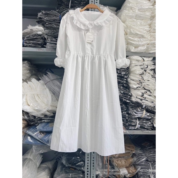 Váy đũi gân cổ bèo TC12