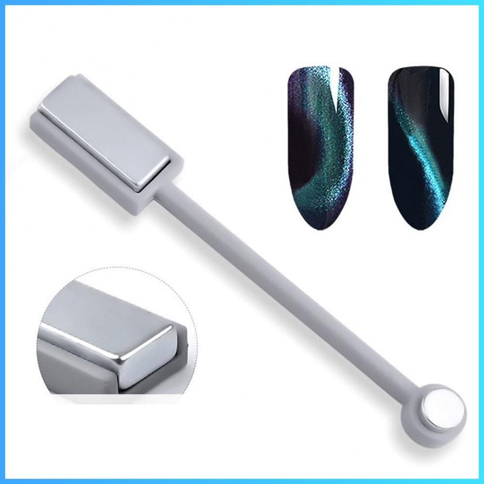 Nam châm 2 đầu hơ sơn gel tạo hình mắt mèo 3D mắt mèo kim cương phụ kiện nail giá rẻ