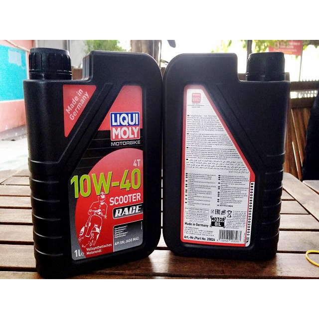 [FREESHIP TOÀN QUỐC] Nhớt Xe Tay Ga Cao Cấp Liqui Moly Scooter Race 10W-40