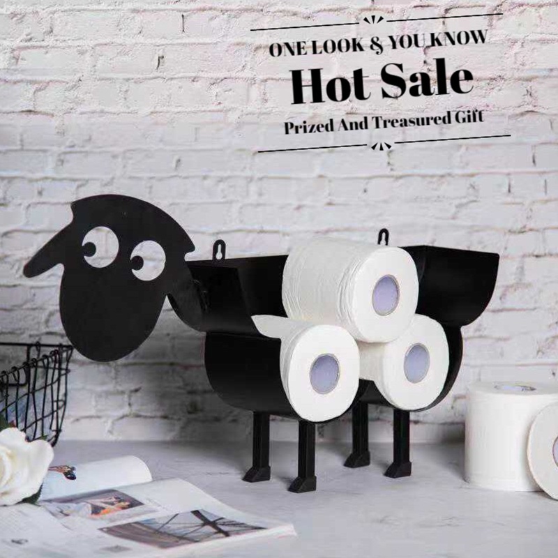 Giá Đỡ Cuộn Giấy Vệ Sinh Gắn Tường Tiện Lợi