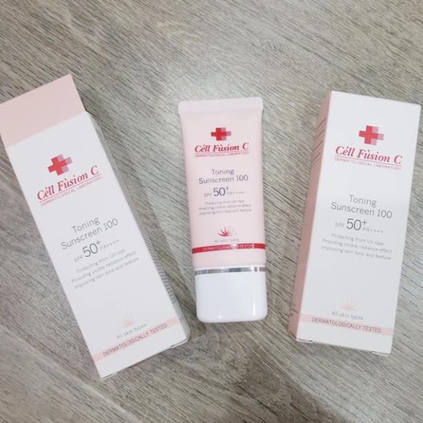 Kem Chống Nắng Cell Fusion C Toning Suncreen 100