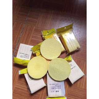 miếng mút rửa mặt sét 3 gói