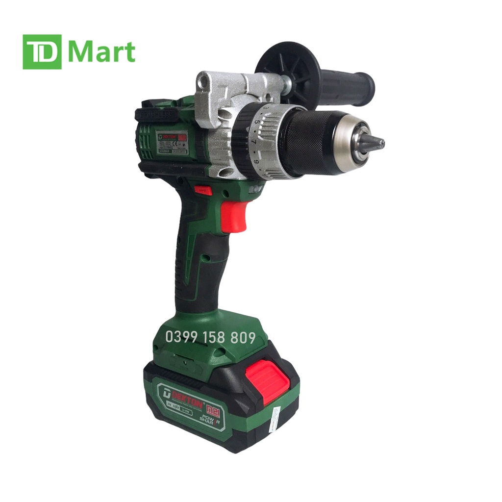 Máy Khoan 3 Chức Năng Dekton M21-ID13BL - Đầu Cặp 13Ly Motor Brushless
