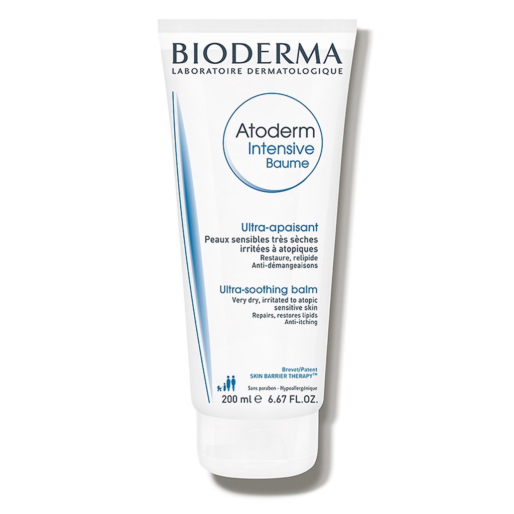 Kem dưỡng ẩm, làm dịu dành cho da khô, nhạy cảm Bioderma Atoderm Intensive Baume 75ml/200ml/500ml - Ngochan Cosmetics