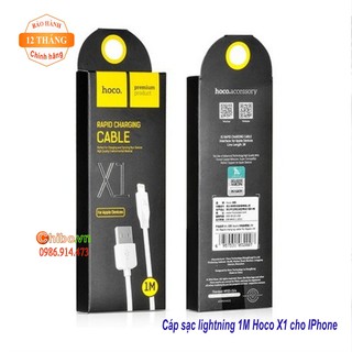 Dây cáp sạc lightning 1M Hoco X1 cho IPhone