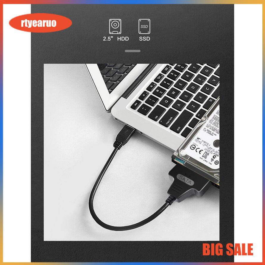 2.5-Inch Hard Drive Easy Drive Cable Usb 3.0 To Sata Iii Solid State Drive Adapter Cable Supports Uasp 2Tb