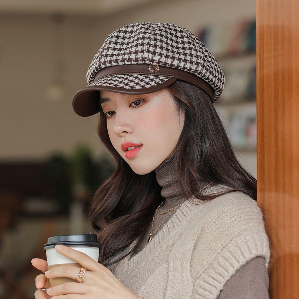 Mũ Beret Họa Sĩ Phong Cách Anh Quốc Cổ Điển Ngọt Ngào Dễ Phối Đồ Cho Nữ