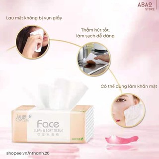 Giấy ăn Face MỚI~ dày hơn, dai hơn&mềm hơn 🎀