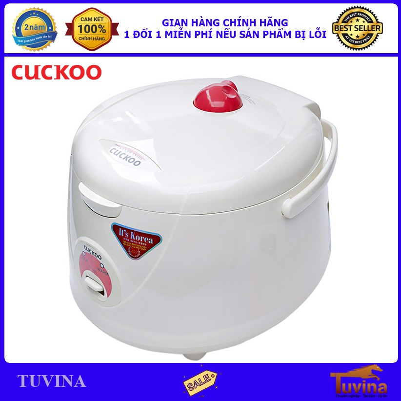 Nồi Cơm Điện Cuckoo 1.8L 1.8 Lít CR-1021 - Xuất Xứ Hàn Quốc - Hàng Chính Hãng (Bảo Hành Toàn Quốc 2 Năm)