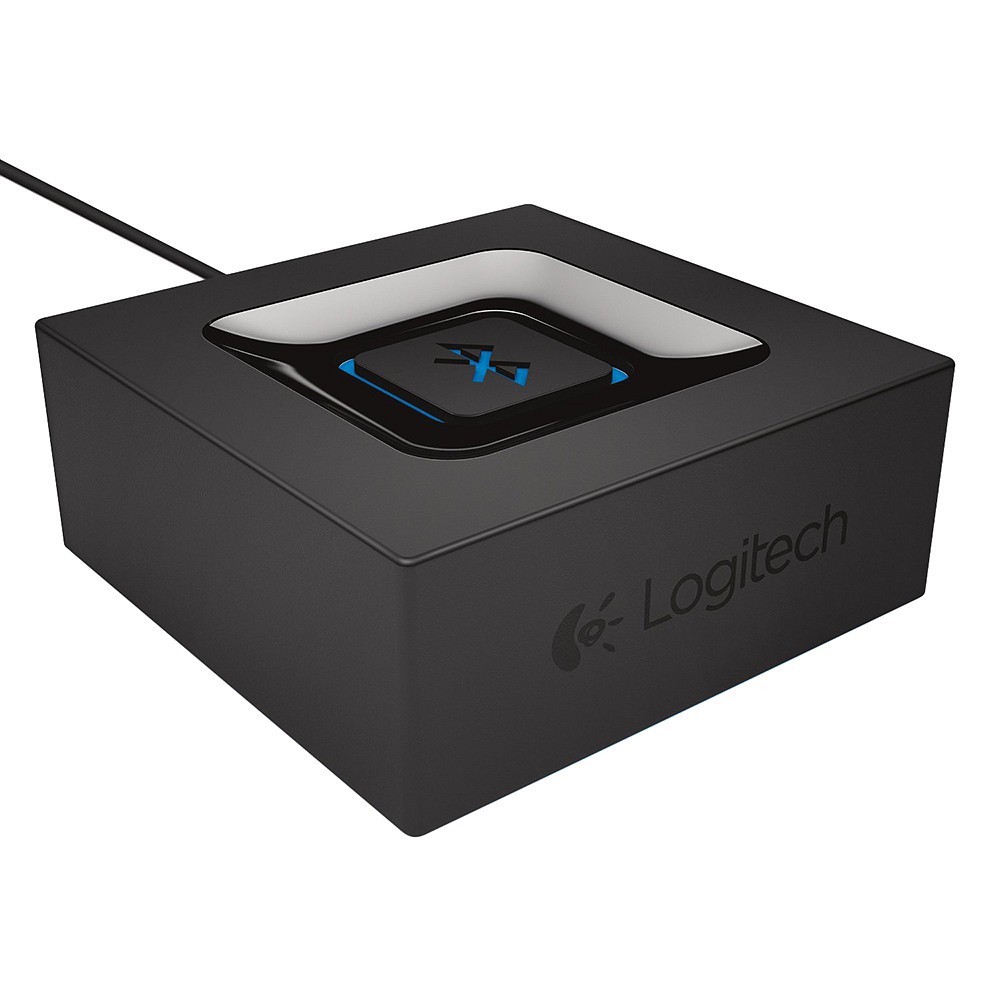 Adapter Bluetooth Logitech chuyển loa có dây thành tín hiệu Bluetooth không dây (Đen)