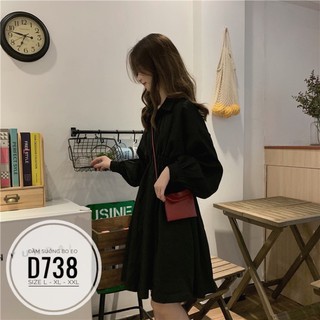 Bigsize Đầm suông D738