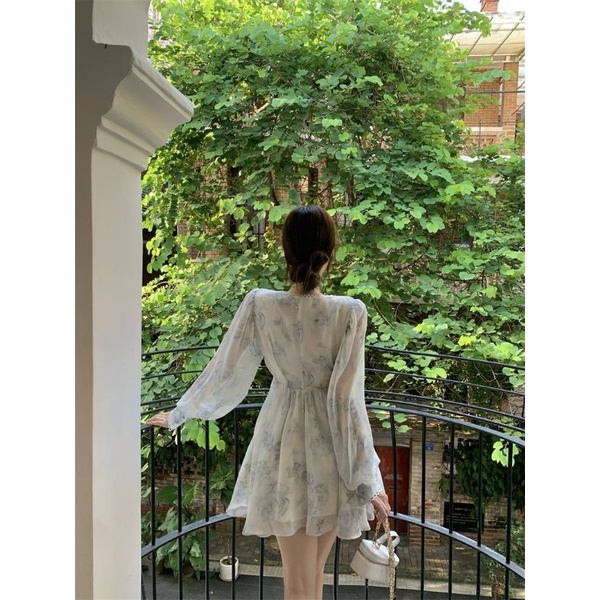 ❤od 2-3 tuần❤váy voan dài tay