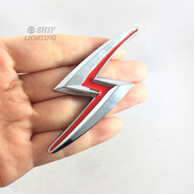 Miếng dán xe hơi hình logo bằng kim loại dùng để trang trí