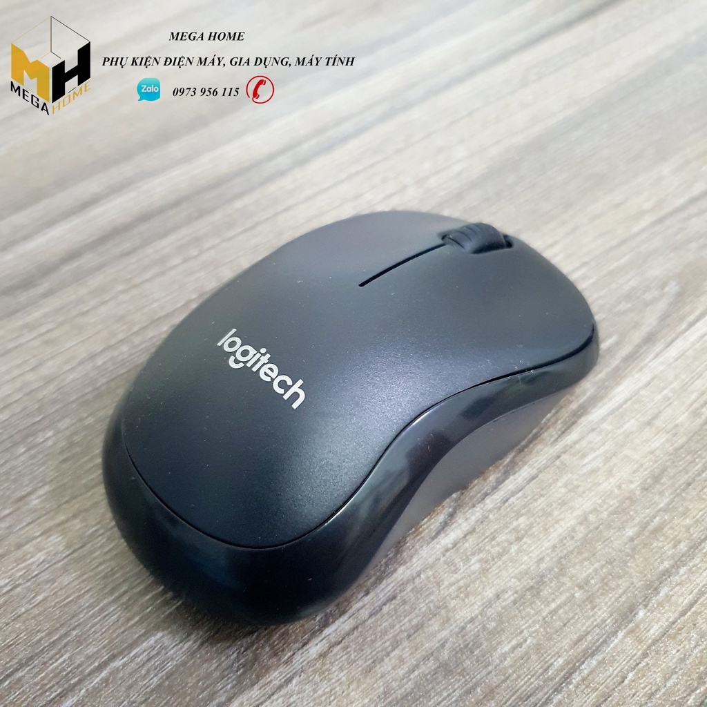 Chuột không dây logitech, chuột máy tính logitech M220 không gây tiếng ồn khi hoạt động