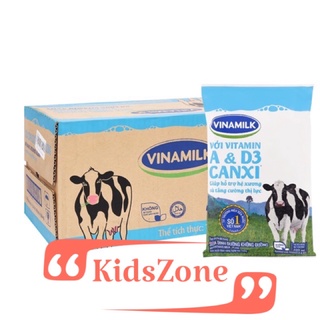 Thùng Sữa tươi Vinamilk- đủ vị (220ml x48bịch)