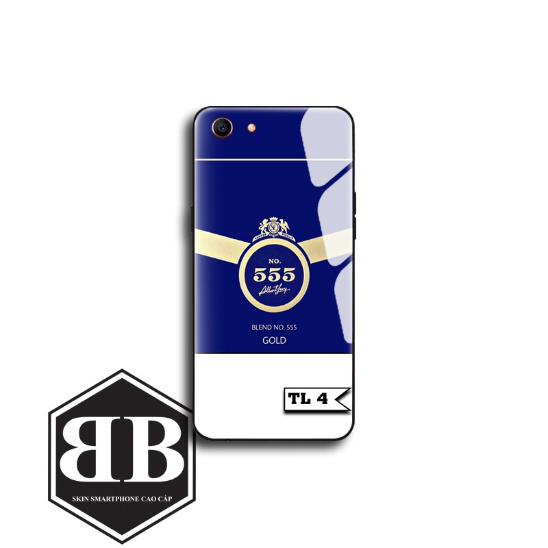 Ốp lưng kính cường lực vỏ bao thuốc lá cho Oppo A83 A1 / A71 / Neo 7 A33 / Neo 9 A37 / F7 Youth A3