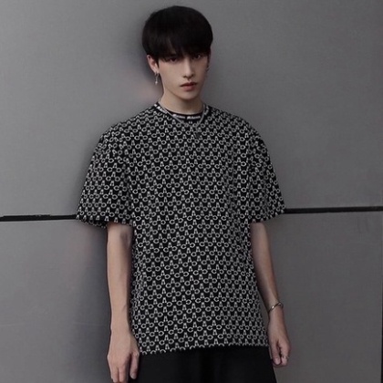 Áo Mikenco Monogram tshirt Chính Hãng Chất Cotton Đẹp, Áo Phông Nam Nữ Mikenko Hoạ Tiết 5D Sành Điệu, Siêu Hot 2022 MK6