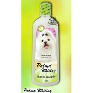 🐶🐱 Dầu tắm chó mèo lông trắng Palma Whiting