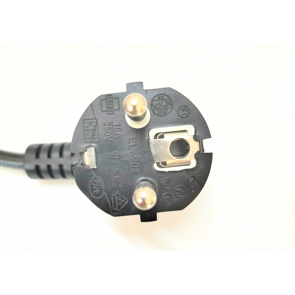 Dây nguồn 1,8m dùng làm dây nguồn PC, dây nguồn máy in, dây nguồn nồi cơm điện
