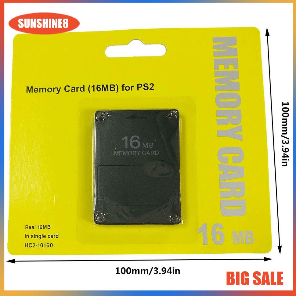 【SUN】High Quality Memory Card With Sufficient Capacity Storage Card For PS2