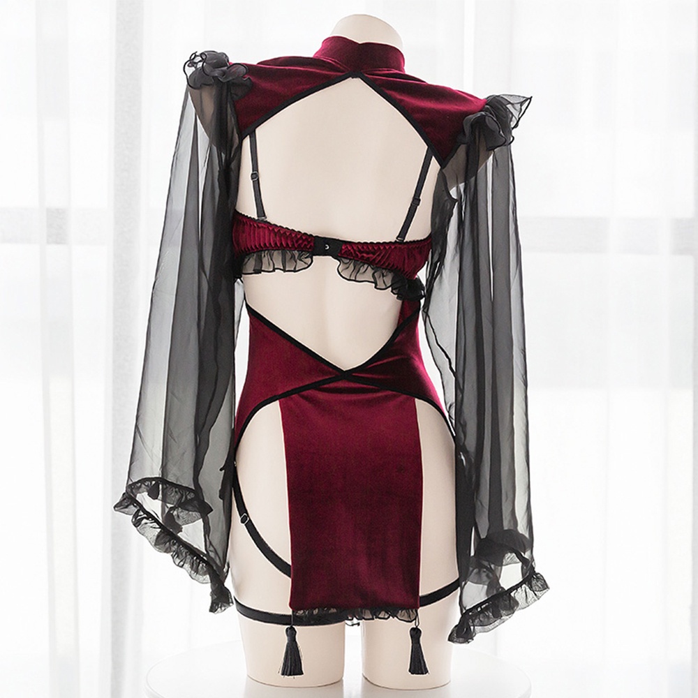 Daron Bộ Đồ Ngủ Cosplay Nữ Phù Thủy Quyến Rũ