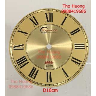 Combo 5 mặt số đồng hồ tranh gỗ
