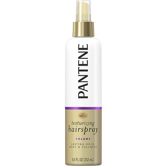 Gel xịt tạo kiểu &amp; tăng volume tóc Pantene Hairspray Non-aerosol Volume Lasting Hold Pro-V 252ml (Mỹ)