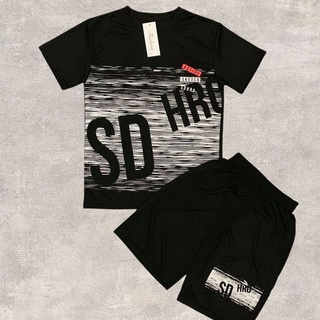 Bộ thun thể thao nam, bộ thun hè SD - Quần áo thể thao nam thun lạnh cực đẹp