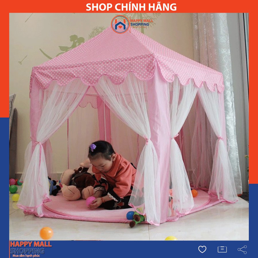 Lều ngủ công chúa cho bé Mẫu Mới Giá Tốt Nhất, hàng chuẩn vải đẹp | BigBuy360 - bigbuy360.vn