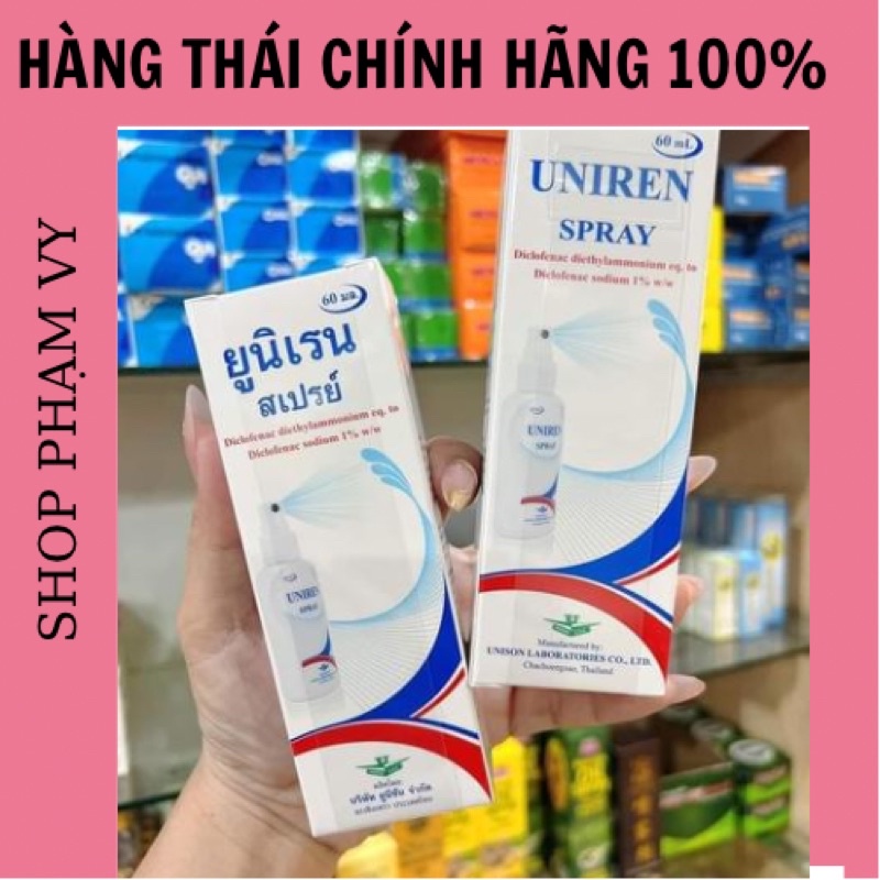 DẦU XỊT UNIREN THAILAN CHÍNH HÃNG
