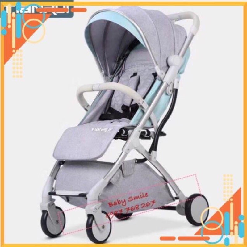 XE ĐẨY TIANRUI TR18 màu xanh xám (thanh lý)