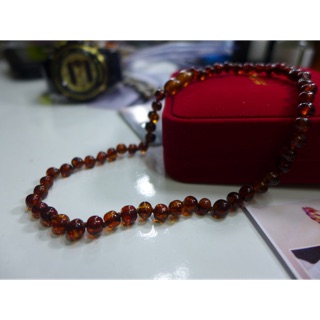 Vòng cổ Amber cho bé size 35-36 cm