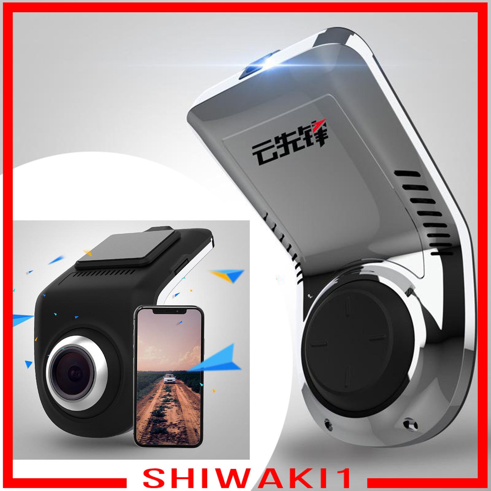 Camera Hành Trình Cho Xe Hơi Shiwaki1) U9 Full Hd Wifi 720p Max 32gb Tf