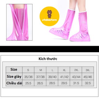 Bọc Giày Silicon Đi Mưa Chống Nước