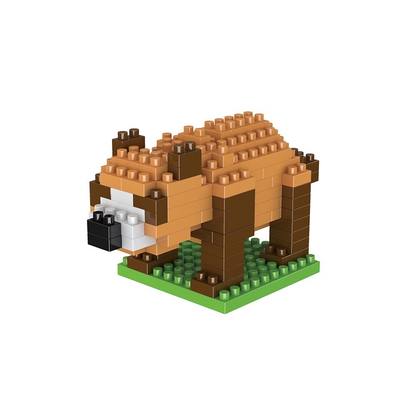 Đồ chơi lắp ráp lego 3d lego động vật,  mini - đồ chơi thông minh cho bé