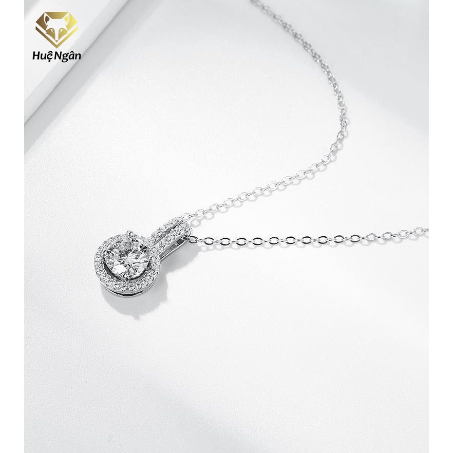Dây chuyền bạc Ý 925 Huệ Ngân - Vòng tròn cá tính PP1593