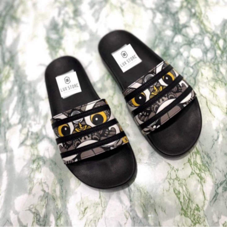 Dép 𝐀𝐃𝐈𝐃𝐀𝐒 Kì Lân Đế Chữ - Đép Quai Ngang Nam Nữ Thời Trang Hottrend 2022