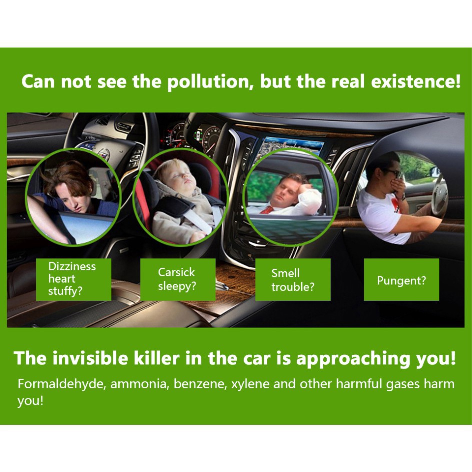 Gói than tre hoạt tính trang trí nội thất làm mát không khí cho xe hơi &amp; nhà