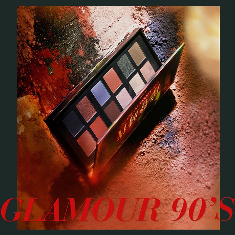 [Hàng mới về] Bảng phấn mắt 12 màu trang điểm kháng nước lâu trôi và chống nhòe phong cách Retro hiện đại