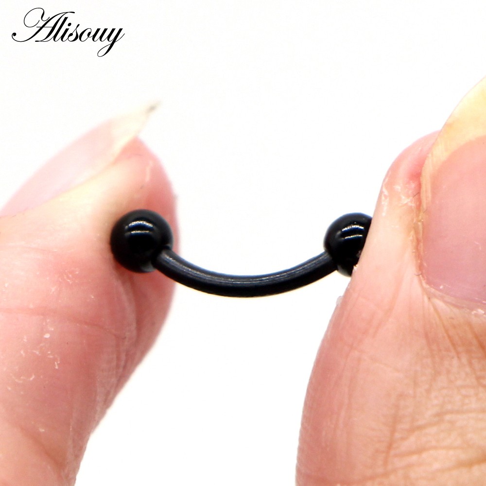 Alisouy 1 Khuyên Xỏ Mũi / Tai / Môi / Tai / Cơ Thể Bằng acrylic Phong Cách punk