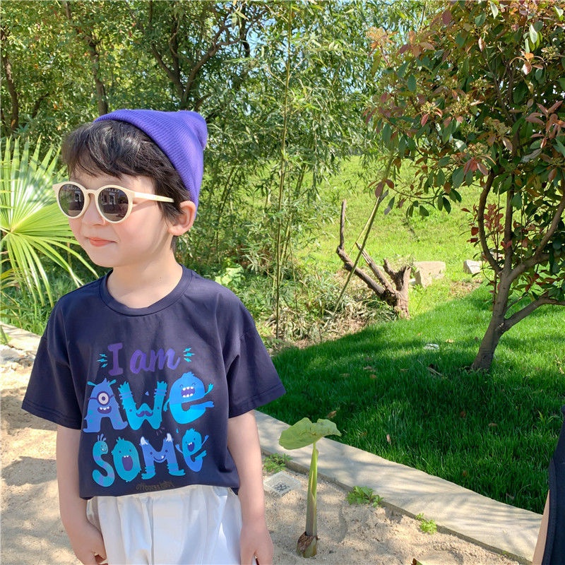 Áo Thun Ngắn Tay Dáng Rộng Thời Trang Mùa Hè Hàn Quốc Mới 2023