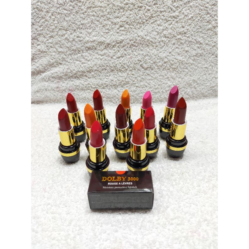 (hàng Mới Về) Son Môi Dolby 3000 Màu Sắc Tùy Chọn (12 Màu) | BigBuy360 - bigbuy360.vn