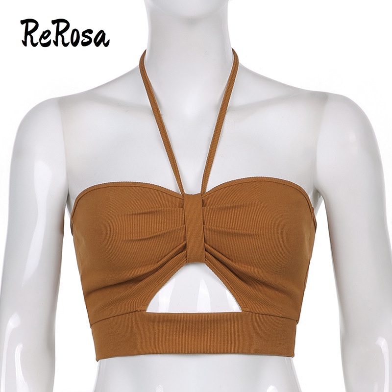 Áo Hai Dây Màu Nâu Gợi Cảm Cho Nữ