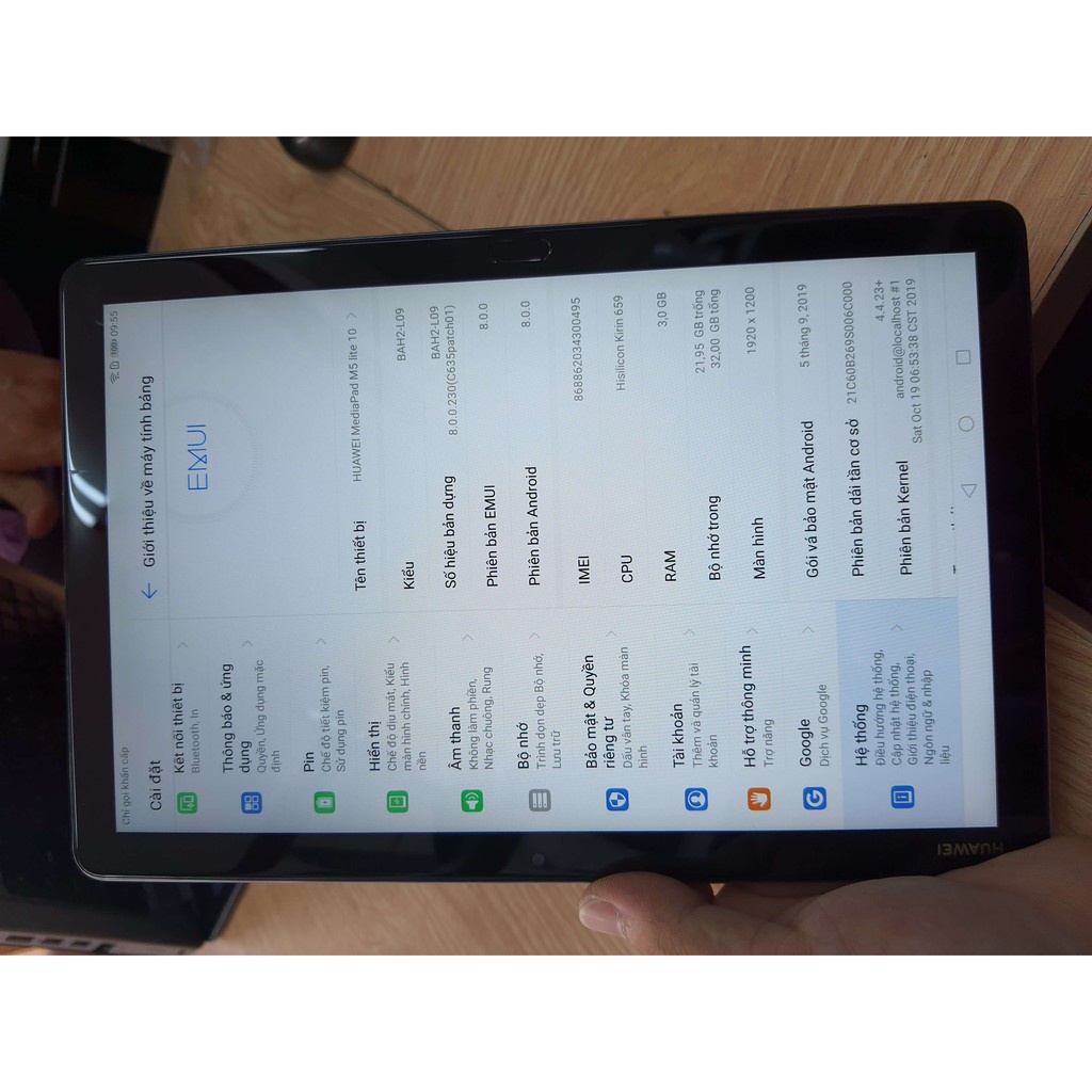 Máy tính bảng Huawei media pad M5 lite 10, hàng khủng giá rẻ | BigBuy360 - bigbuy360.vn