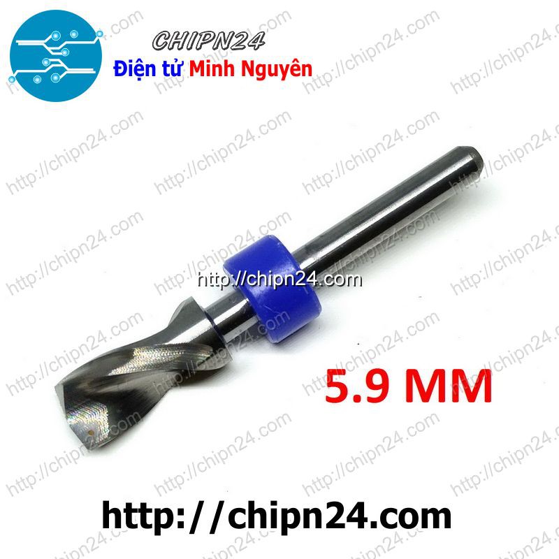 [1 CÂY] Mũi khoan mạch in CNC 5.9mm